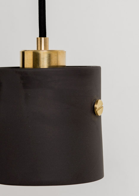 Another Country First Light Pendant Trio with Table at Maison & Objet 2014