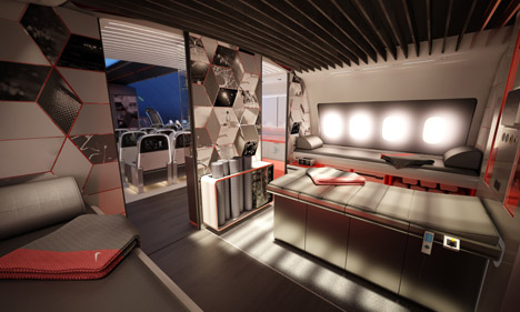 Athlete's plane by Teague for Nike