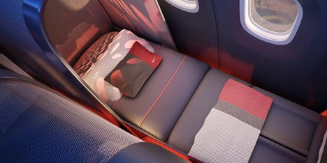 Athlete's plane by Teague for Nike