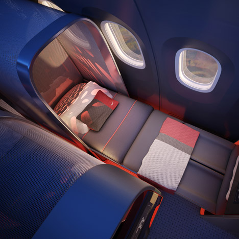 Athlete's plane by Teague for Nike