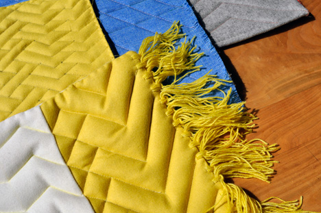 Samples of Dune Carpet by Hanna Emelie Ernsting and Sarah Böttger
