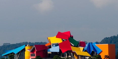 Biomuseo building by Frank Gehry