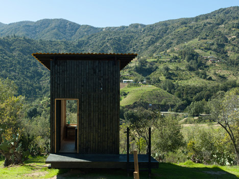 Charred Cabin by DRAA