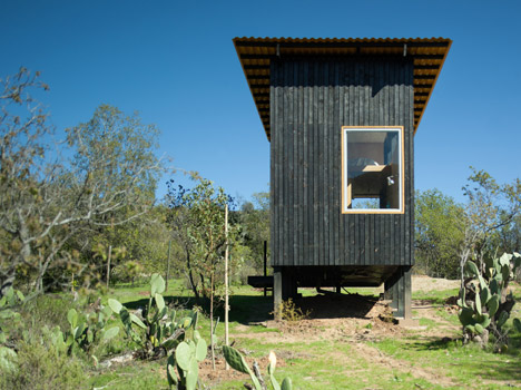Charred Cabin by DRAA
