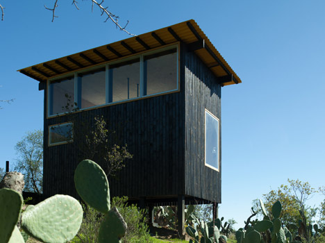 Charred Cabin by DRAA