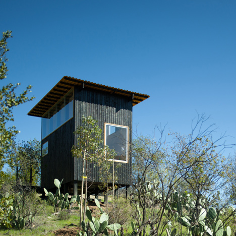 Charred Cabin by DRAA