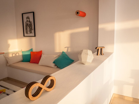 Classroom for a maths teacher by Marios Karystios