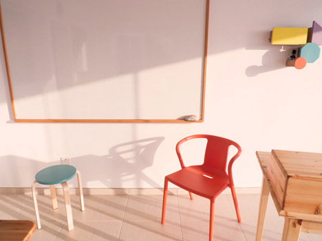 Classroom for a maths teacher by Marios Karystios