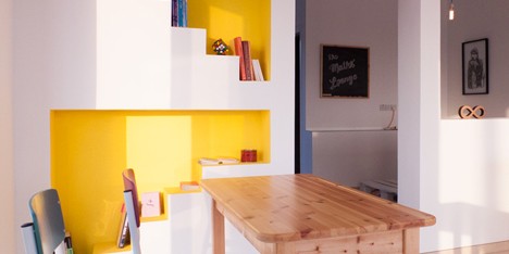 Classroom for a maths teacher by Marios Karystios