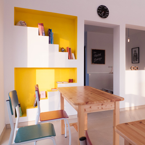 Classroom for a maths teacher by Marios Karystios