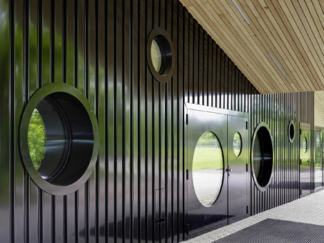 Community hall in Oberglatt by Frei + Saarinen
