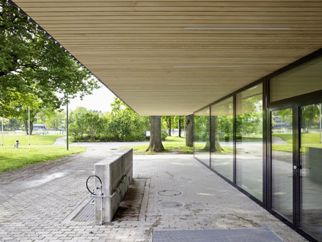 Community hall in Oberglatt by Frei + Saarinen