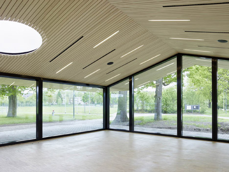 Community hall in Oberglatt by Frei + Saarinen