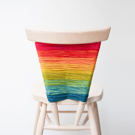 Donna Wilson's Ercol Originals stacking chair Donna Wilson's Ercol Originals stacking chair