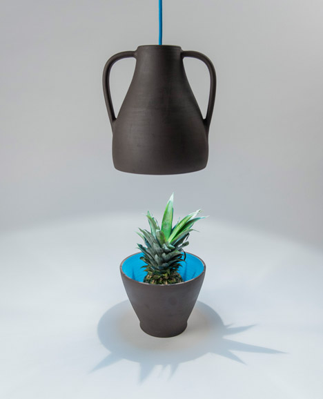 Exhibit light bowl by MEJD studio
