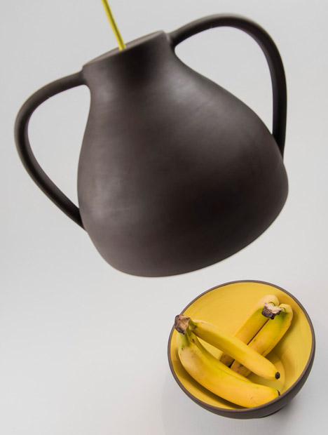 Exhibit light bowl by MEJD studio