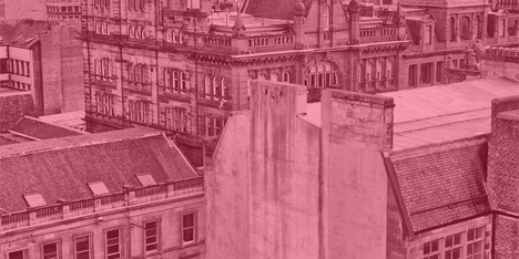 Glasgow aerial view