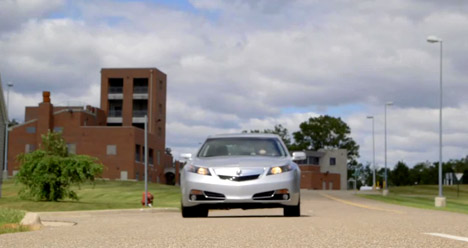 Honda driverless car