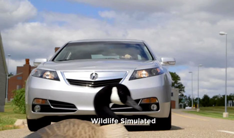 Honda driverless car