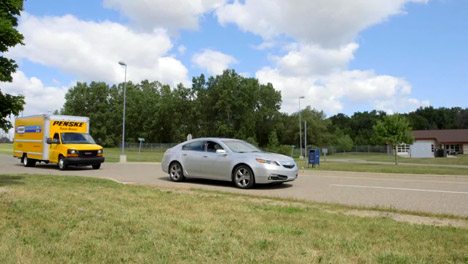 Honda driverless car