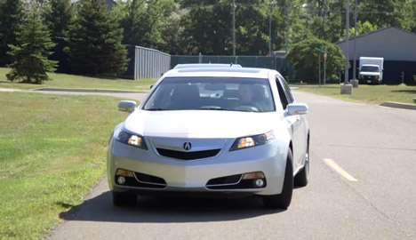 Honda driverless car
