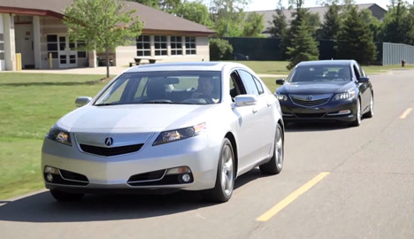 Honda driverless car