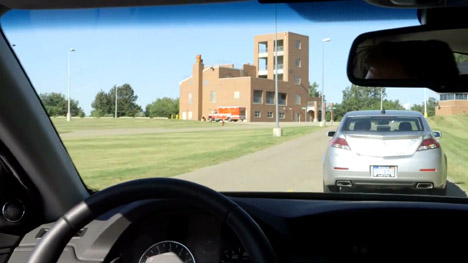 Honda driverless car