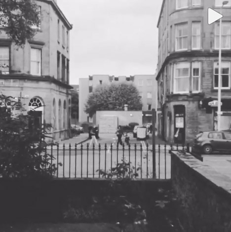 Time-lapse photography taken using Instagram's Hyperlapse app
