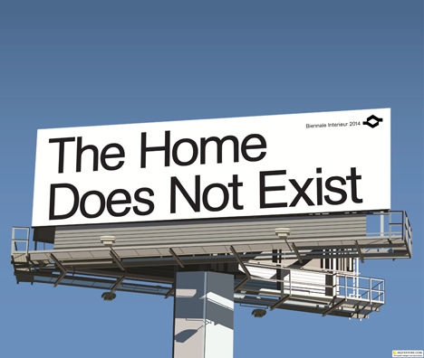 The Home Does Not Exist cultural programme, curated by Joseph Grima