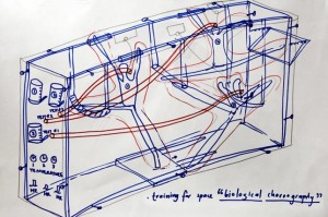 Prepping the body for Space by Lucy McRae Prepping the body for Space by Lucy McRae