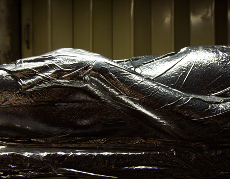 Lucy McRae installation for Dezeen and MINI Frontiers at designjunction