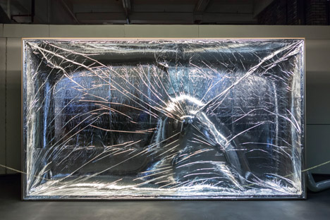 Lucy McRae installation for Dezeen and MINI Frontiers at designjunction