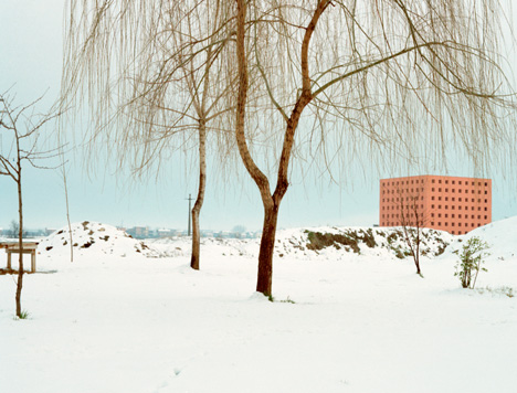 Cemetery of San Cataldo Modena by Luigi Ghirri, 1985