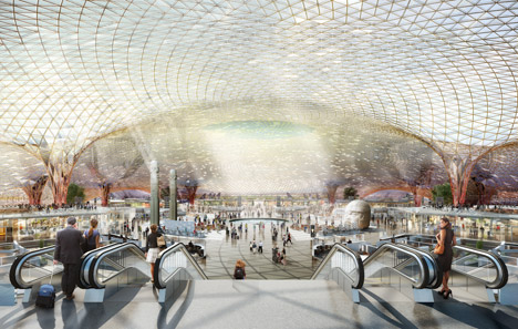 Norman Foster teams up with Fernando Romero on new Mexico City airport