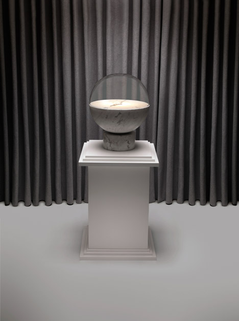 Nouveau Rebel marble collection by Lee Broom for London Design Festival