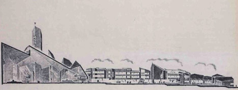 Brutalist buildings: Pilgrimage Church, Neviges by Gottfried Böhm