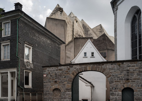 Brutalist buildings: Pilgrimage Church, Neviges by Gottfried Böhm