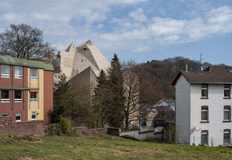 Brutalist buildings: Pilgrimage Church, Neviges by Gottfried Böhm