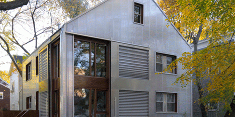 Polycarbonate house in Cambridge by Manfredo di Robilant