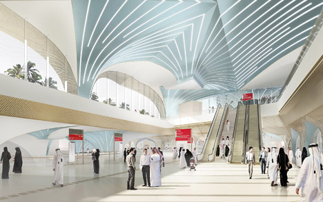 Qatar Integrated Railway by UNStudio