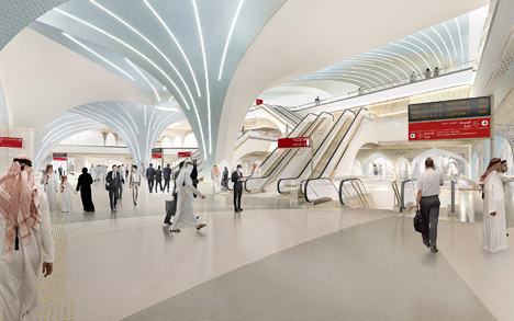 Qatar Integrated Railway by UNStudio