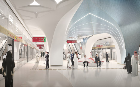Qatar Integrated Railway by UNStudio
