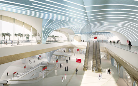 Qatar Integrated Railway by UNStudio