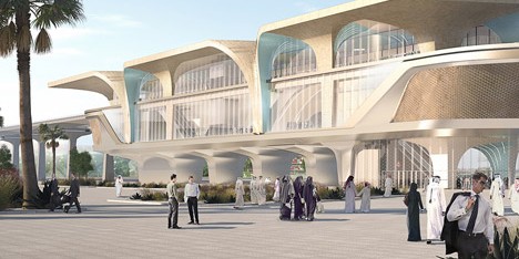 Qatar Integrated Railway by UNStudio
