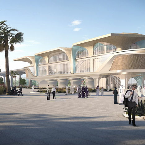 Qatar Integrated Railway by UNStudio