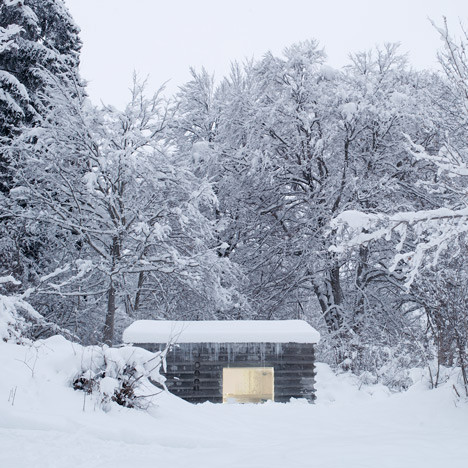 Refugi Lieptgas Concrete Cabin by Nickish Sano Walder Architects