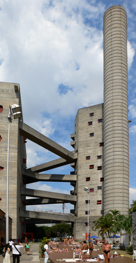 SESC Pompéia by Lina Bo Bardi