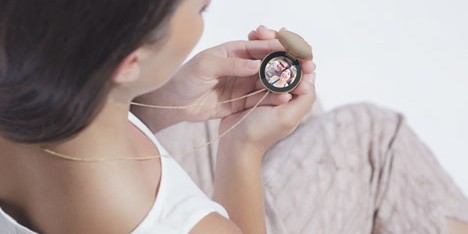 Purple locket by Artefact