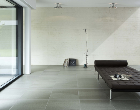 A living room decorated with Mosa Solids