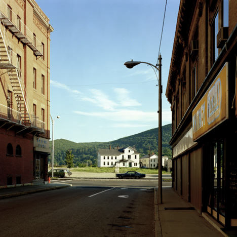 Stephen Shore Holden Street North Adams MA 13 July 1974